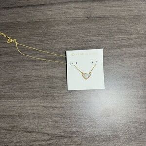 Kendra Scott Gold Heart Necklace